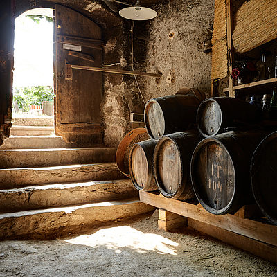 Vinum Hotels Weinjournal Schloss Plars Weinkeller